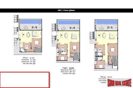 Modern Sea View Residences with private swimming pools and great indoor outdoor flow, Layan