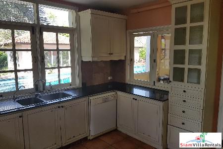 Windmill Village Bangna Golf Course | Extra Large Four Bedroom Home with Pool near the Airport