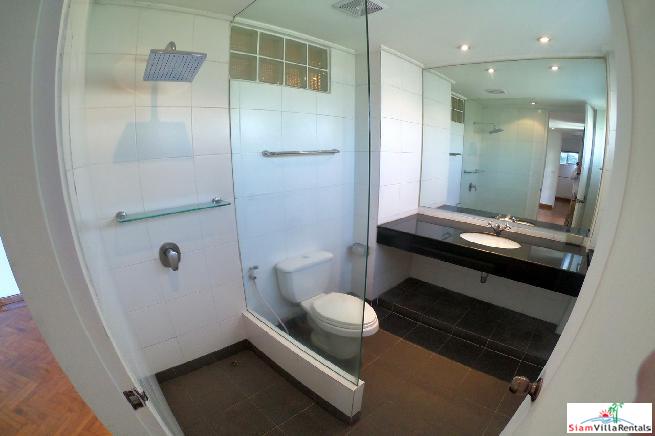 Navin Mansion | Penthouse 3 Bed Duplex at a Boutique Apartment Block of only 8 Units in Tropical Grounds at Yan Nawa - Pets Allowed