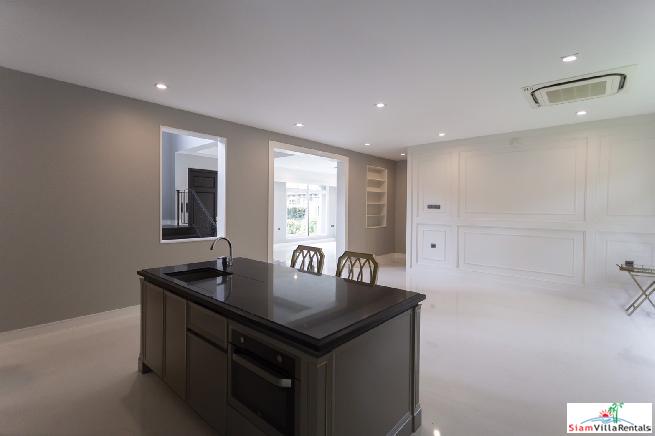 Nantawan Bangna| New Two Storey Four Bedroom House Situated on a Corner Lot in Bangna