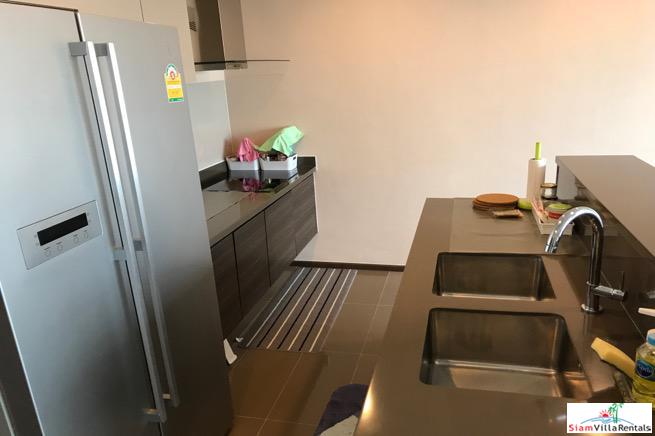 Teal Sathorn- Taksin | City Views from the 27th Floor of this Furnished Three Bedroom Condo in Wongwian Yai