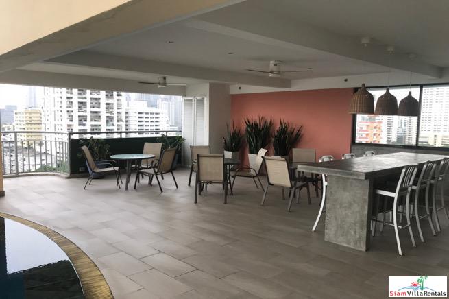 Lake Green | Fabulous City Views from this Two Bedroom Condo Near Benchakiti Park, Nana