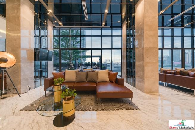 Chewathai Residence Asoke | Cozy Modern One Bedroom Duplex for Rent in Phra Ram 9