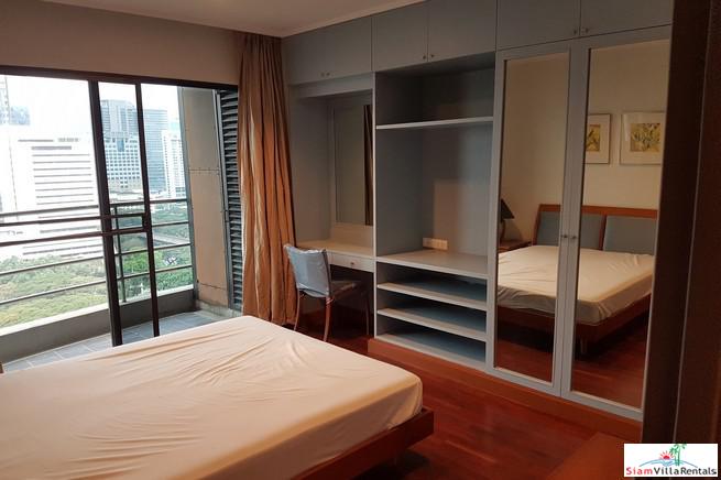 Baan Somthavil | Spacious Two Bedroom with Views of Lumpini Park and Royal Bangkok Sport Club in Ratchadamri