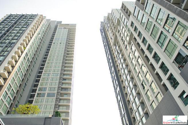 Quattro by Sansiri | Great City Views from this Two Bedroom, Two Bath Condo for Rent in Thong Lo