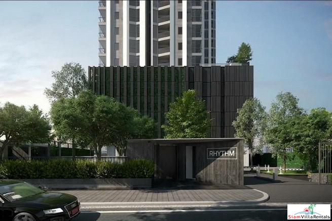 RHYTHM Ekkamai | Large Modern Two Bedroom Corner for Rent in New Condo
