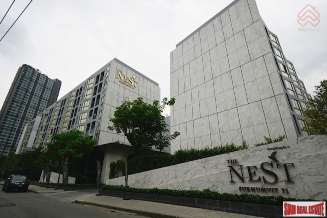 The Nest Sukhumvit 71 | Two Bedroom Condo with Pool Views for Rent near BTS Phra Khanong