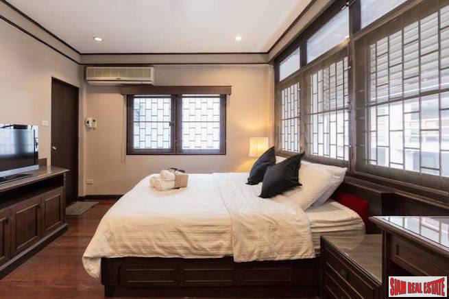 Two Storey Three Bedroom Single House for Rent on Sukhumvit 63