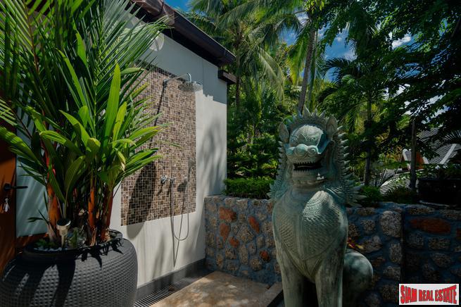 Ayara | Luxury Four Bedroom Sea View Modern Thai Style Pool Villa for Sale in Surin